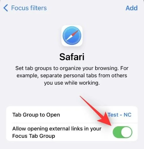 iOS 16의 iPhone에서 포커스 필터를 사용하는 방법