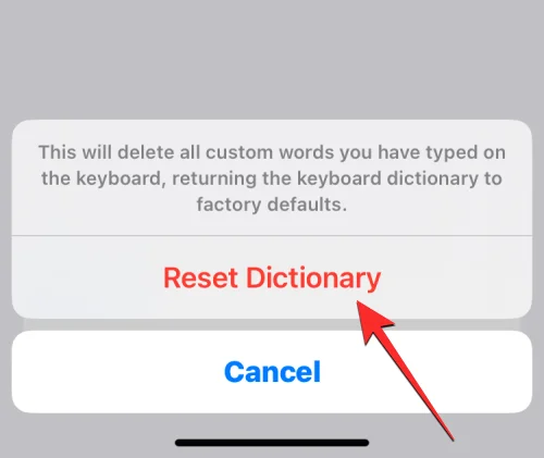 iPhone에서 키보드 기록을 지우는 방법