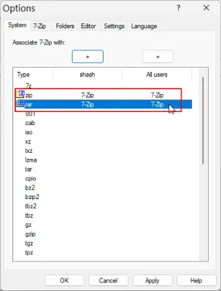 Windows 11에서 7-Zip을 사용하는 방법