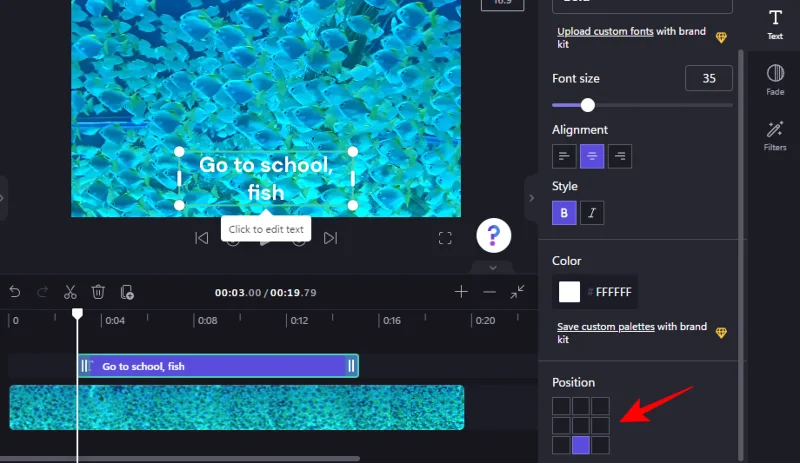 Clipchamp에 텍스트 추가: 단계별 가이드