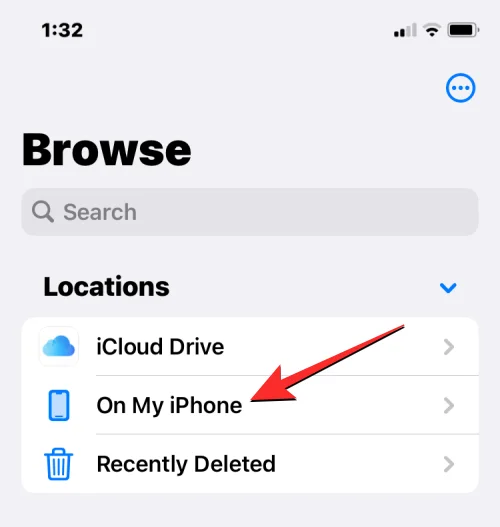 iPhone에서 파일에 접근하는 방법