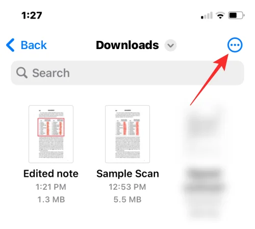 파일 앱이나 바로가기를 사용하여 iPhone에서 PDF를 병합하는 방법