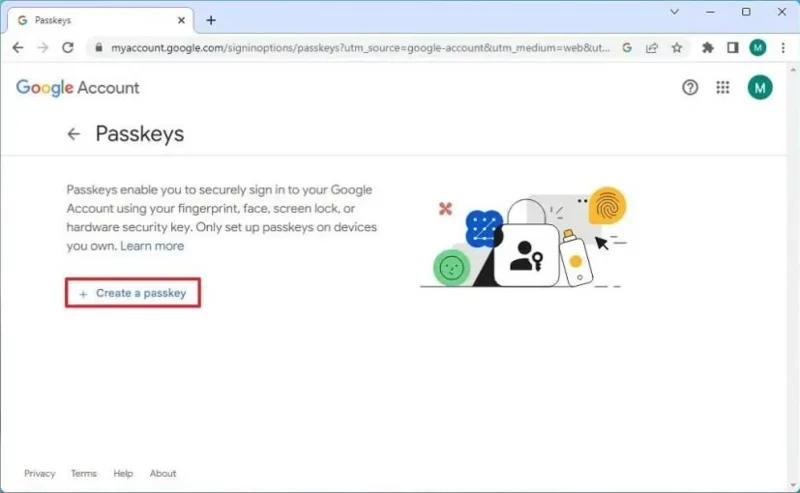 วิธีการตั้งค่ารหัสผ่านในบัญชี Google