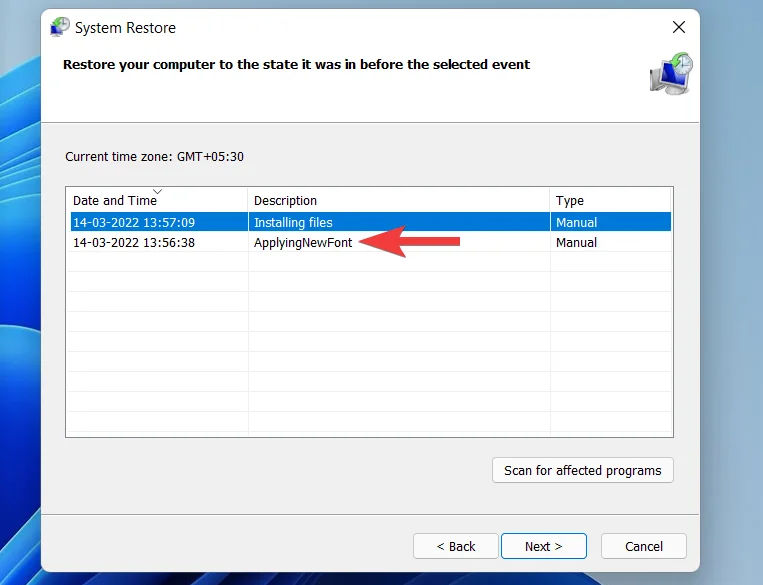 Windows 11에서 글꼴을 변경하는 방법