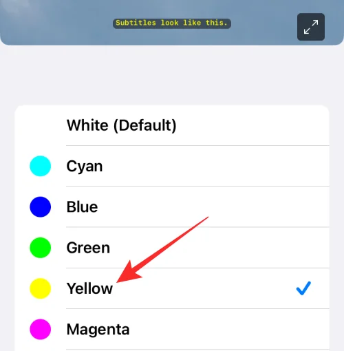 iPhone에서 글꼴 색상을 변경하는 방법