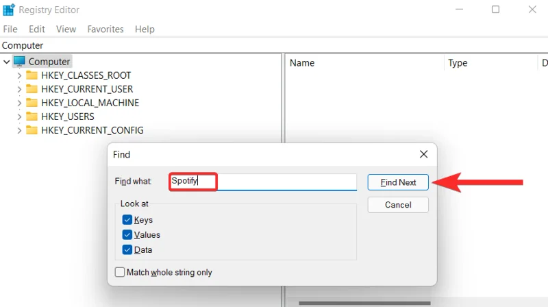 วิธีถอนการติดตั้ง Spotify บน Windows 11