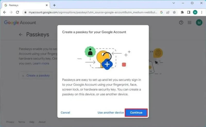 วิธีการตั้งค่ารหัสผ่านในบัญชี Google