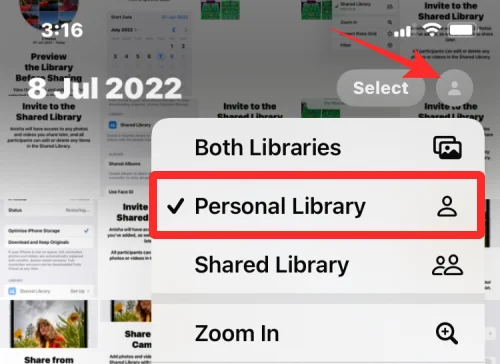 iPhone에서 iCloud 공유 사진 라이브러리를 사용하는 방법