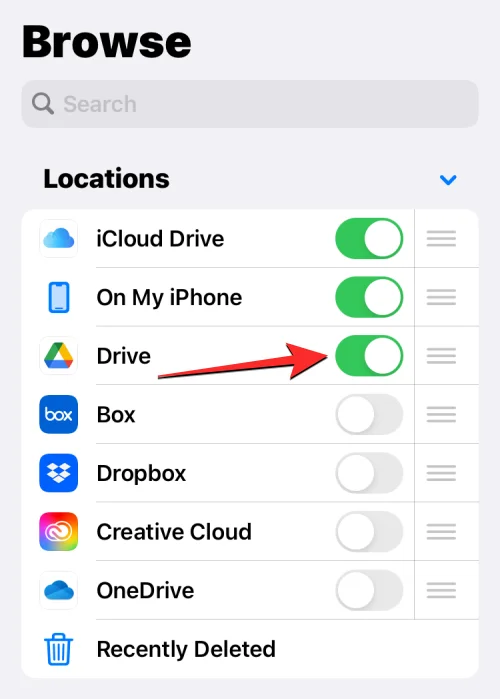 iPhone의 파일 앱에 Google Drive, OneDrive 및 DropBox를 추가하는 방법
