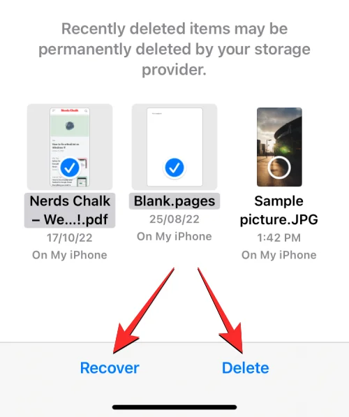iPhone에서 파일에 접근하는 방법