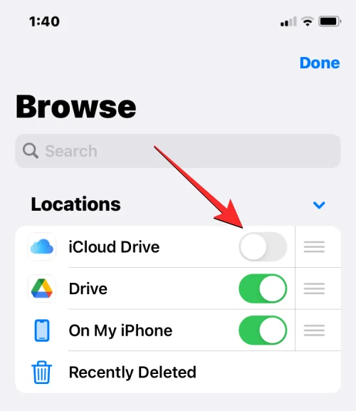 iPhone에서 파일에 접근하는 방법