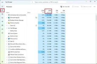 วิธีตรวจสอบการใช้งานหน่วยความจำสูงของแอพใน Windows 11, 10