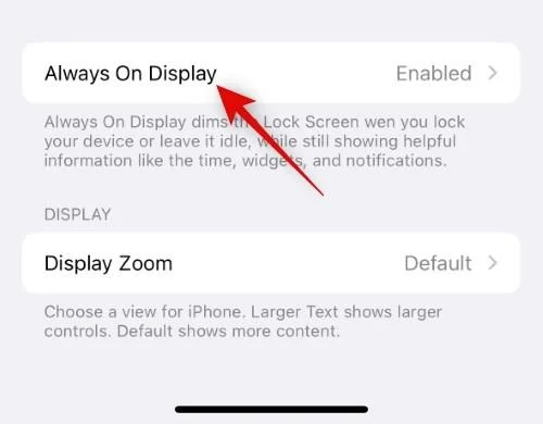 iPhone 14 Pro에서 Always-On 디스플레이를 어둡게 하는 방법