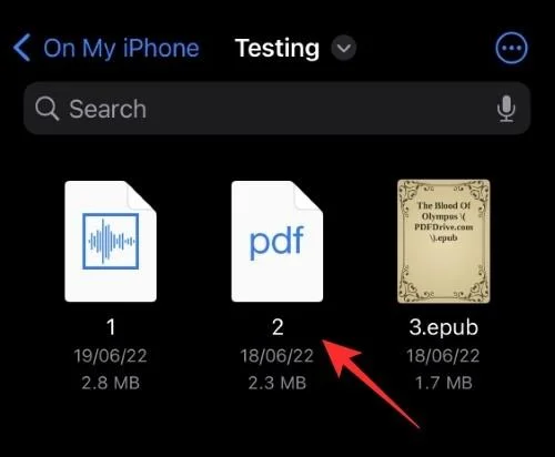 iOS 16에서 iPhone의 파일 확장자를 변경하는 방법