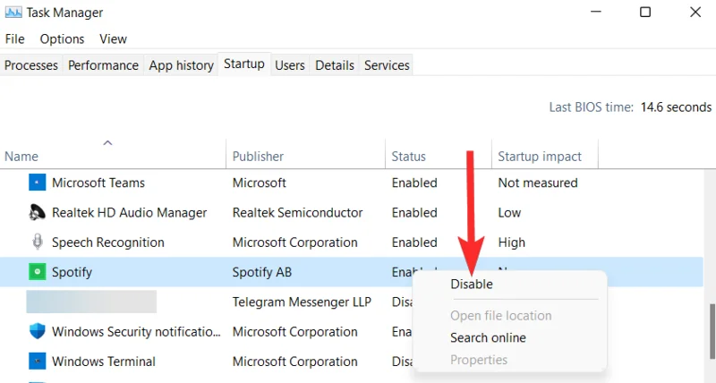 วิธีถอนการติดตั้ง Spotify บน Windows 11