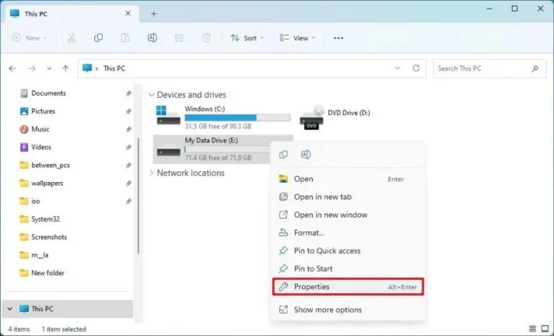 วิธีเปลี่ยนชื่อป้ายกำกับปริมาณไดรฟ์ใน Windows 11