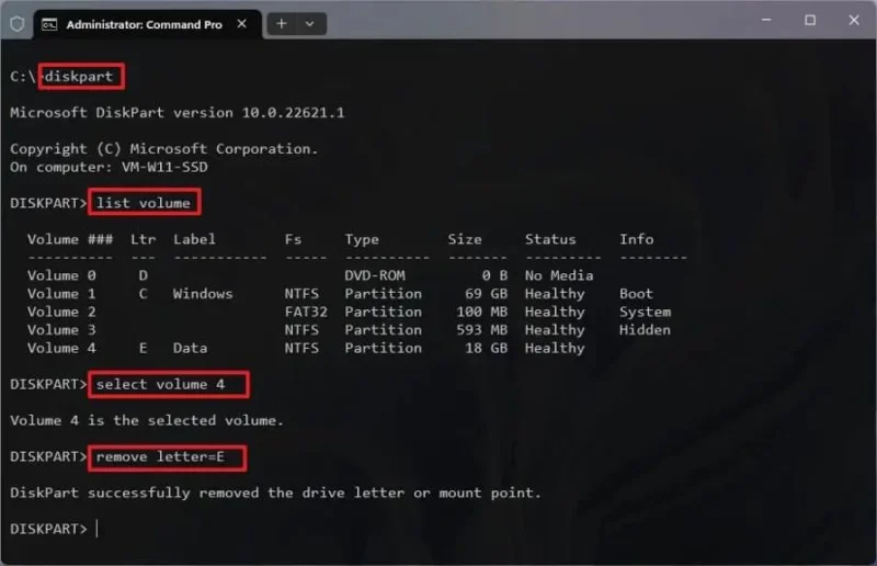 วิธีลบอักษรระบุไดรฟ์ใน Windows 11