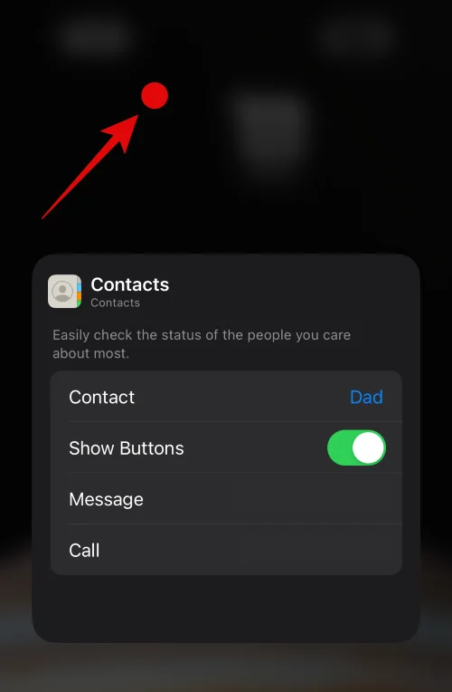 iOS 17 で連絡先ウィジェットの通話とメッセージ ボタンを有効にして使用する方法