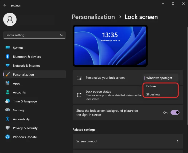 Windows 11 Spotlight가 작동하지 않나요?  9가지 수정 사항과 3가지 점검 사항