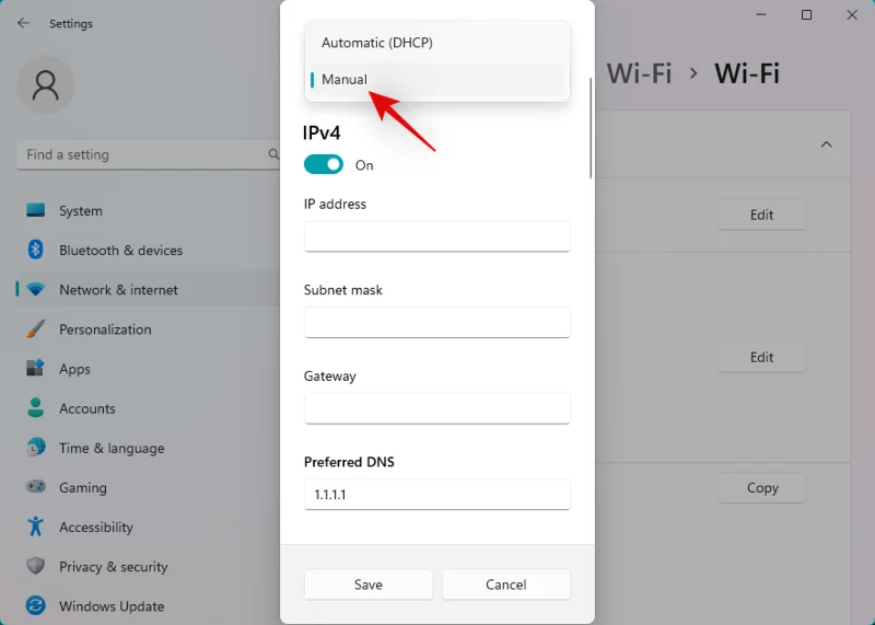 Windows 11에서 기본 게이트웨이를 변경하는 2가지 매우 쉬운 방법