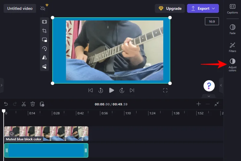 在 Clipchamp 中裁剪視頻：分步指南