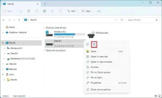 วิธีเปลี่ยนชื่อป้ายกำกับปริมาณไดรฟ์ใน Windows 11