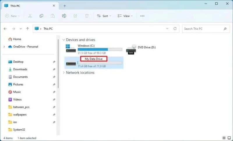 วิธีเปลี่ยนชื่อป้ายกำกับปริมาณไดรฟ์ใน Windows 11
