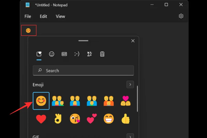 키보드 단축키를 사용하여 Windows 11에서 이모티콘을 사용하는 방법