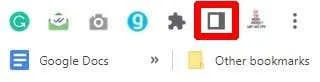 Google 크롬 북마크바에서 읽기 목록을 제거하는 방법
