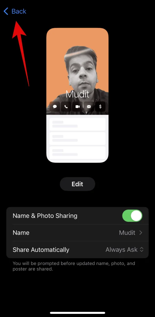 如何在裝有 iOS 17 的 iPhone 上設置聯繫人照片和海報