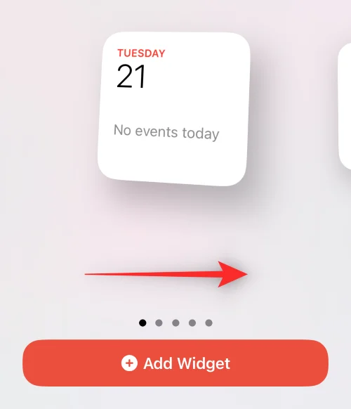 iOS 16의 iPhone에서 위젯을 관리하는 방법