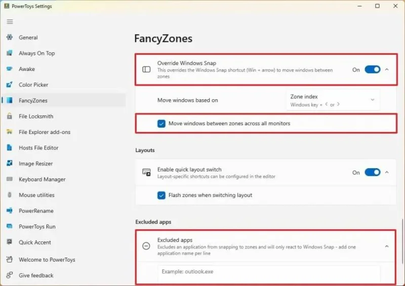 วิธีสร้างเค้าโครง Snap แบบกำหนดเองบน Windows 11, 10