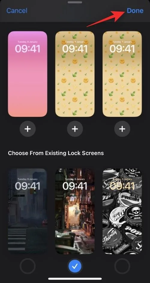 iPhone에서 여러 잠금 화면 사이를 자동으로 전환하는 방법
