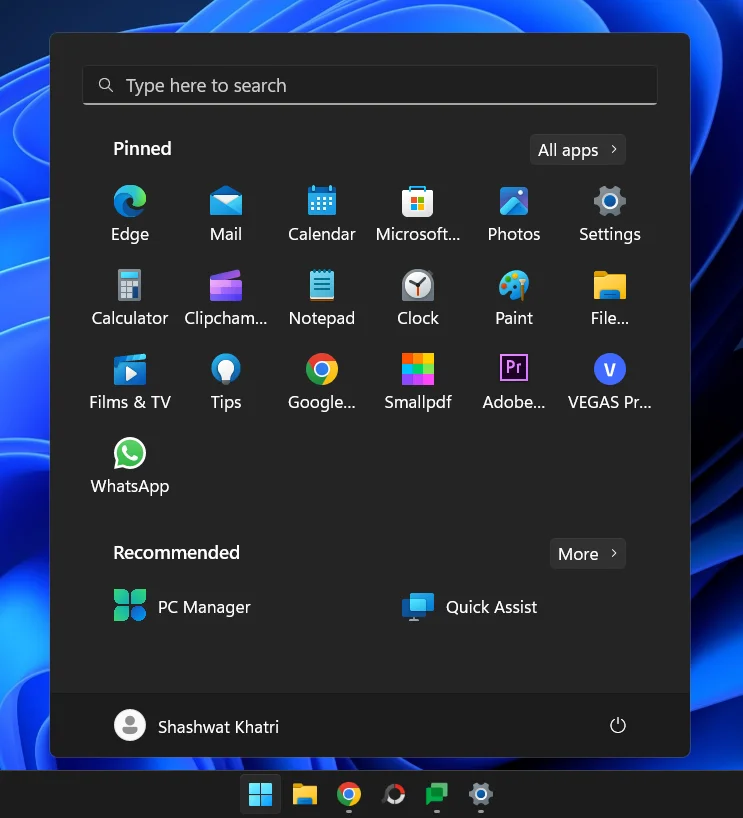 วิธีเปลี่ยนเค้าโครงเมนู Start ใน Windows 11