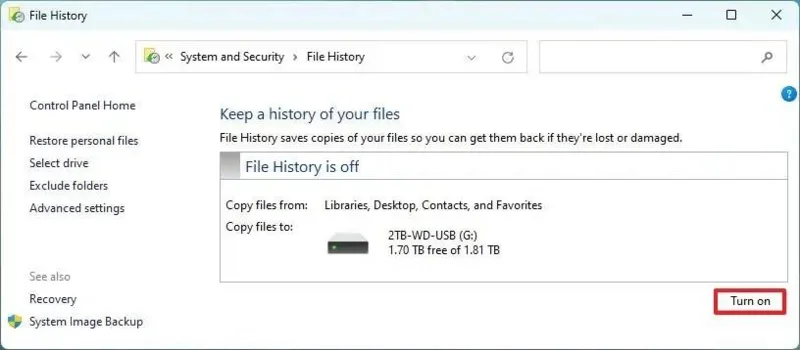 วิธีสร้างการสำรองไฟล์อัตโนมัติบน Windows 11