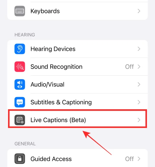iOS 16의 FaceTime에서 실시간 캡션을 활성화 또는 비활성화하는 방법