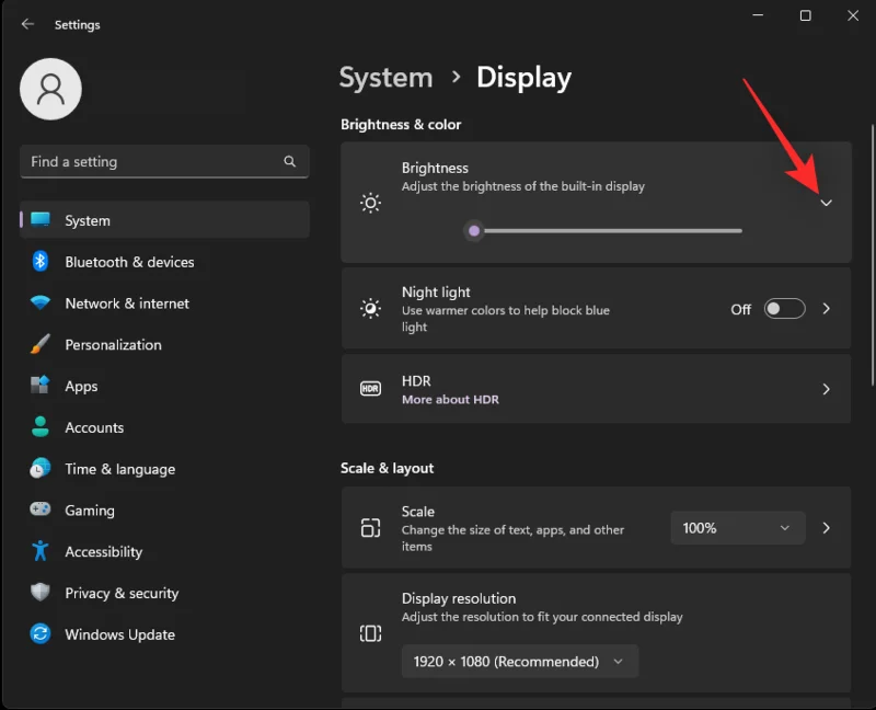 Windows 11에서 밝기를 변경하는 방법 [단계별 안내 및 수정 사항]