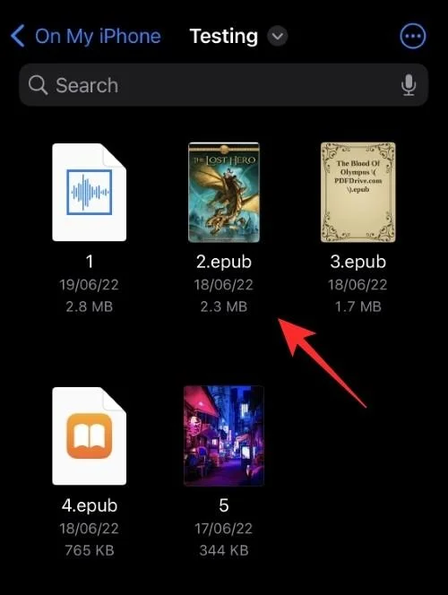 iOS 16에서 iPhone의 파일 확장자를 변경하는 방법