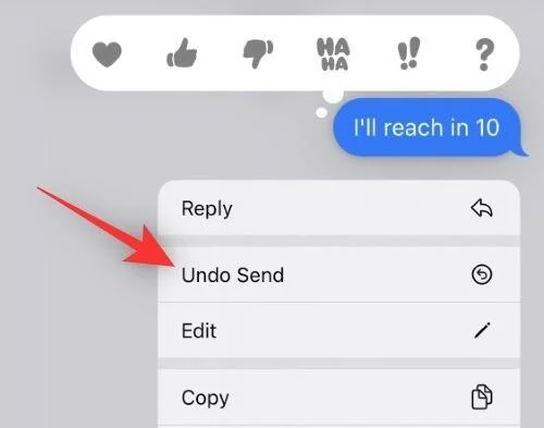 IOS 16 전송 취소 버튼: 위치 및 사용 방법