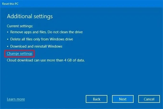 วิธีรีเซ็ต Windows 10 เพื่อลบทุกอย่าง