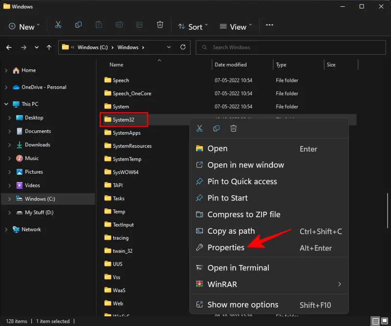3 วิธีในการเปิดโฟลเดอร์ System 32 บน Windows 11 หรือ 10