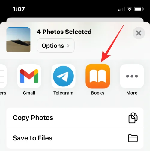 iPhone에서 여러 이미지를 PDF 파일로 병합하는 방법