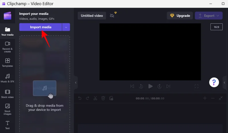 在 Clipchamp 中裁剪視頻：分步指南