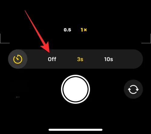 iPhone 카메라에서 타이머를 설정하는 방법