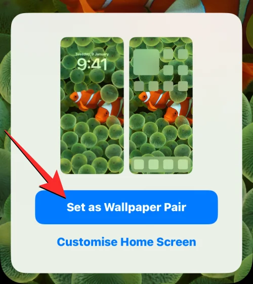 IOS 16 잠금 화면: 전체 시계를 앞에 표시하거나 피사체를 앞에 두는 방법