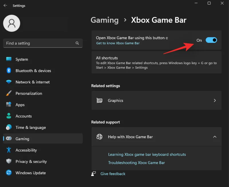 컨트롤러 표시줄을 사용할 수 없거나 Windows 11에서 작동하나요?  시도해 볼 수 있는 10가지 수정 사항과 6가지 확인 사항