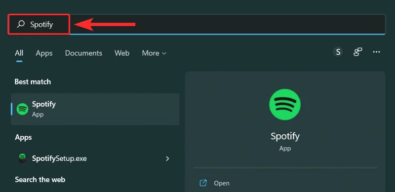 วิธีถอนการติดตั้ง Spotify บน Windows 11