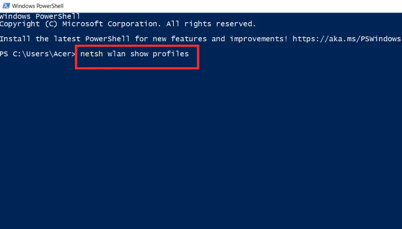 Windows 11에서 WiFi 비밀번호를 찾거나 확인하는 4가지 방법