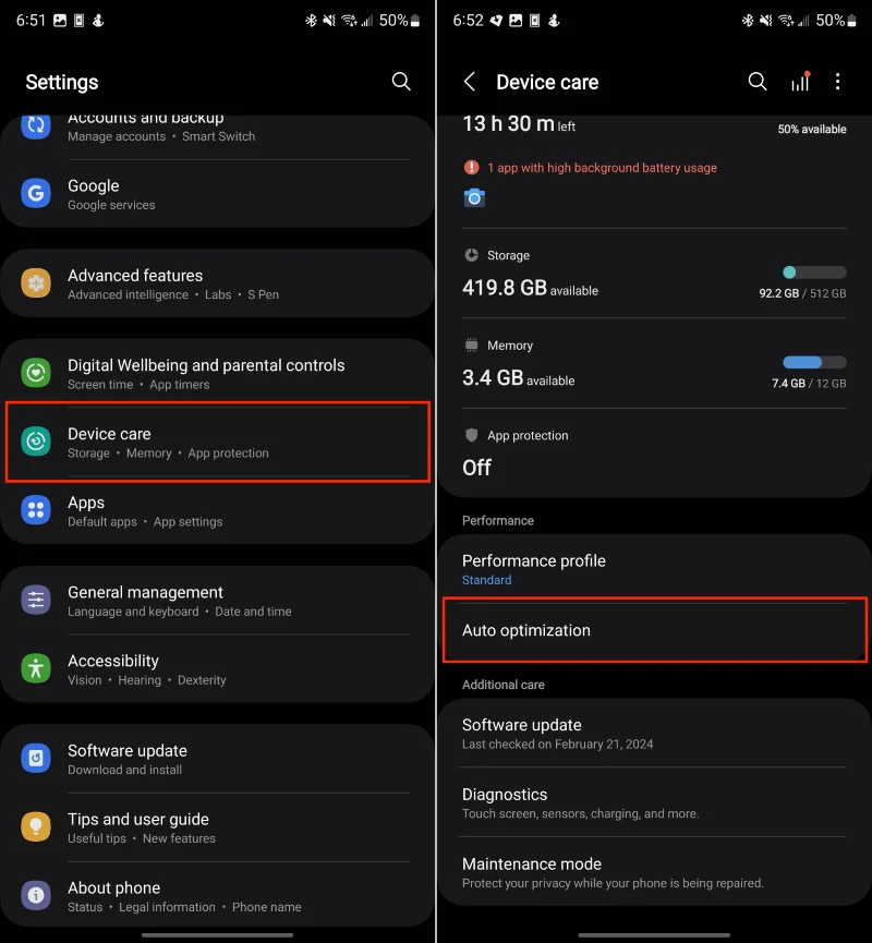 Samsung Galaxy S24: How to Restart
