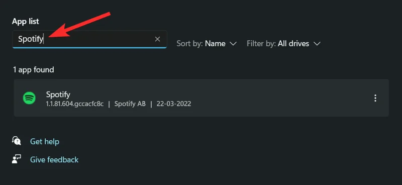วิธีถอนการติดตั้ง Spotify บน Windows 11